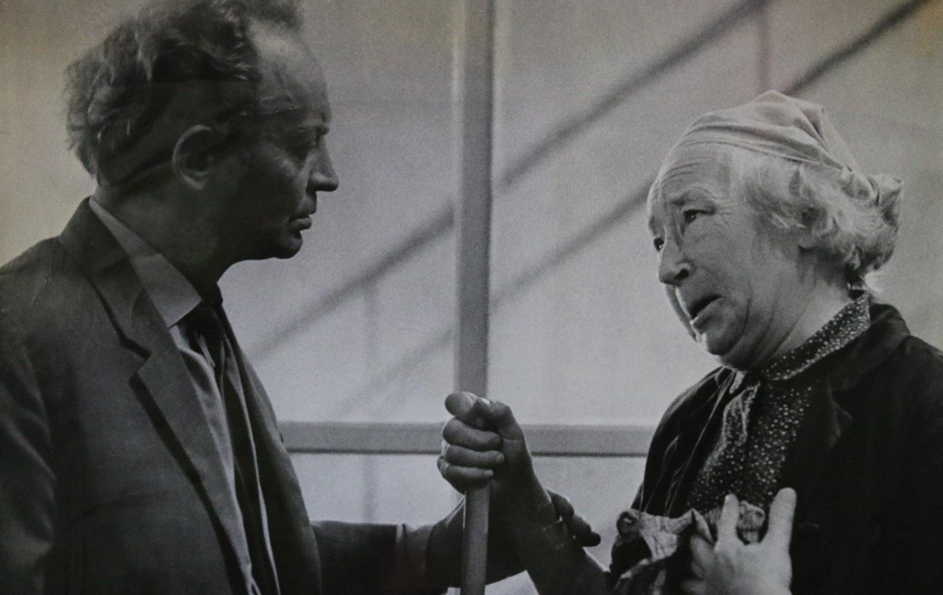 Jüri Järvet ja Linda Tubin mängufilmis „Viini postmark“ (1967) - Jüri Järveti fotoalbum - Perekond Järveti kogu