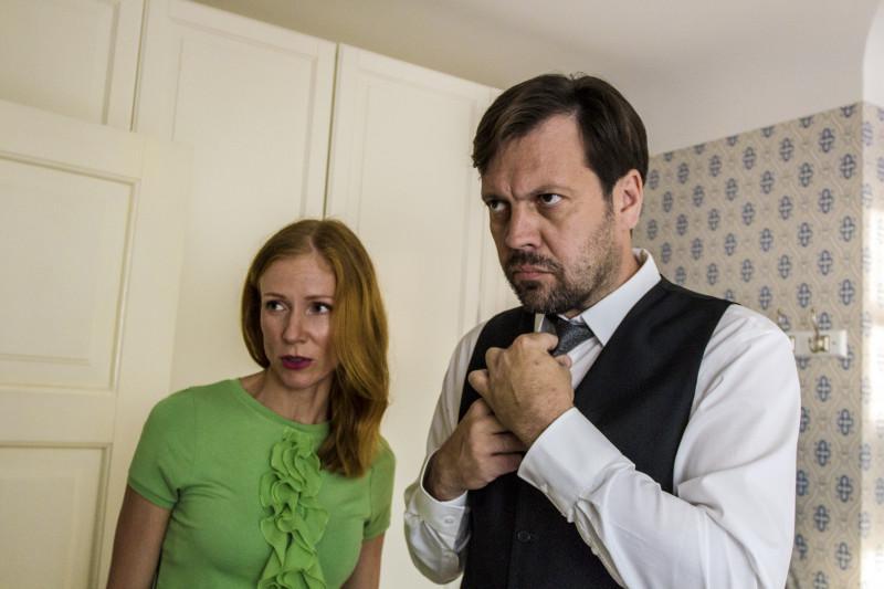 Maarja Jakobson ja Mait Malmsten mängufilmis Klassikokkutulek 2: Pulmad ja matused (2018) - Taska Film