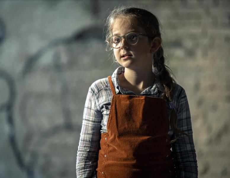 Una Marta Soms mängufilmis Tagurpidi torn (2022) - Foto Heikki Leis - Stellar Film, Studio Locomotive